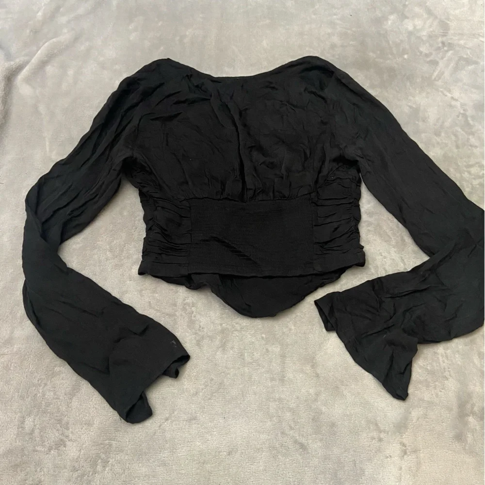 Free People notched neckline